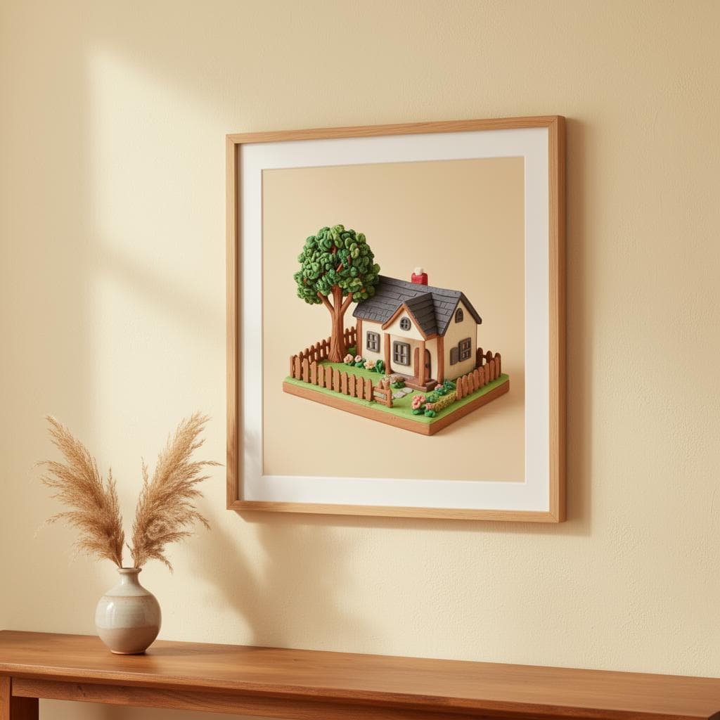 The Craftsman framed paper print